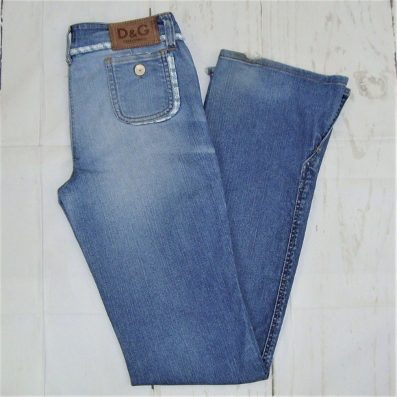 Dolce & Gabbana Denim - Dolce & Gabbana Boot Cut Split Hem Jeans